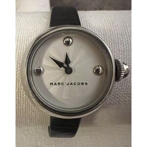 Marc Jacobs MJ1430 Courtney Silver Dial Women's Watch Needs New Band
